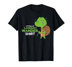 OFFIZIELLES LANGSAM WANDER SHIRT Wandern T-Shirt von Geschenkidee Natur und Wandern