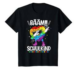 Kinder BÄÄM SCHULKIND 2024 Einschulung Erste Klasse Geschenk 2024 T-Shirt von Geschwisterkind Junge Einschulung Schulanfang 2024