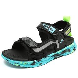 Geymxzik Kinder Sandalen Jungen Sommer Sandalen Mädchen Wasser Sommerschuhe Sandals für Boys Sport Outdoor Trekking, 32 EU von Geymxzik