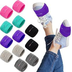 Geyoga 6 Paar Sneaker Tanzsocken für Tänzer Frauen Tanzsocken Tanzsocken über Schuhe zum Tanzen auf glattem Boden Ballett von Geyoga