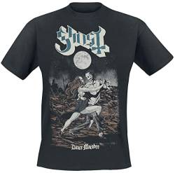 Ghost Dance Macabre Männer T-Shirt schwarz 3XL 100% Baumwolle Band-Merch, Bands von Ghost