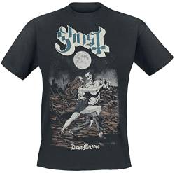 Ghost Dance Macabre Männer T-Shirt schwarz 4XL 100% Baumwolle Band-Merch, Bands von Ghost