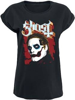 Ghost Fog YK - GITD Frauen T-Shirt schwarz L 100% Baumwolle Band-Merch, Bands von Ghost
