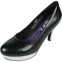 Ghost High Heel - EMP Signature Collection - EU37 bis EU41 - für Damen - Größe EU37 - schwarz/silberfarben  - EMP exklusives Merchandise! von Ghost