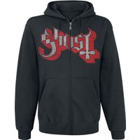 Ghost Kapuzenjacke - Ring Photo - S bis XXL - für Männer - Größe L - schwarz  - Lizenziertes Merchandise! von Ghost