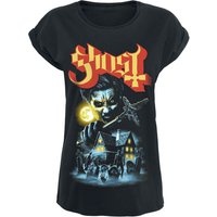 Ghost T-Shirt - By The Cemetery - M bis 4XL - für Damen - Größe L - schwarz  - Lizenziertes Merchandise! von Ghost