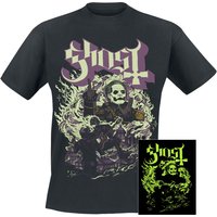 Ghost T-Shirt - FOG YK - GITD - S bis 4XL - für Männer - Größe 3XL - schwarz  - EMP exklusives Merchandise! von Ghost