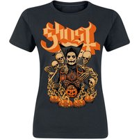 Ghost T-Shirt - Great Pumpkin - S bis 5XL - für Damen - Größe M - schwarz  - Lizenziertes Merchandise! von Ghost
