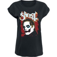 Ghost T-Shirt - Pop Art Papa 4 - 3XL bis 4XL - für Damen - Größe 3XL - schwarz  - Lizenziertes Merchandise! von Ghost