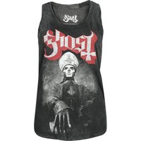 Ghost Top - Papa Ring - S bis 3XL - für Damen - Größe S - anthrazit  - Lizenziertes Merchandise! von Ghost
