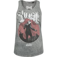 Ghost Top - Rats - S bis 4XL - für Damen - Größe S - grau  - Lizenziertes Merchandise! von Ghost