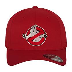 Ghostbusters Offizielles Lizenzprodukt Flexfit Cap (Rot), Klein/Mittel von Ghostbusters