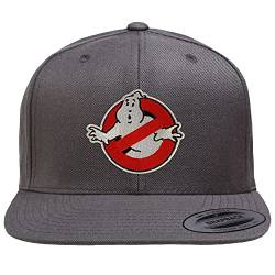 Ghostbusters Offizielles Lizenzprodukt Premium Snapback Cap (Dunkelgrau), Einheitsgröße von Ghostbusters