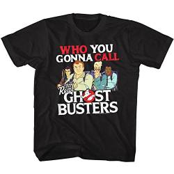 Ghostbusters - Unisex-Kind-Anruf Em T-Shirt, X-Small, Black von Ghostbusters