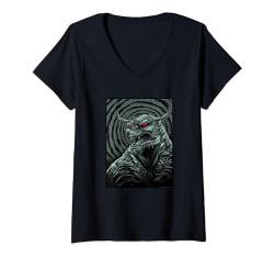 Ghostbusters Zuul-Abbildung T-Shirt mit V-Ausschnitt von Ghostbusters