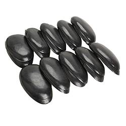 10 Paar Schwarzer Kunststoff Friseur Faerbung Ohr Abdeckung Schild Schutz von Ghulumn