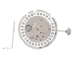 Ghulumn Automatisches Uhrwerk Mechanisches Uhrwerk Einzelkalenderwerk Uhren Reparatur Werkzeug Teile Zubehör, silber von Ghulumn