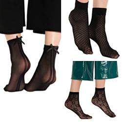 Gi&Gi 3 Paar Damen-Socken in Perlenmode,Nr. 1347 von Gi&Gi