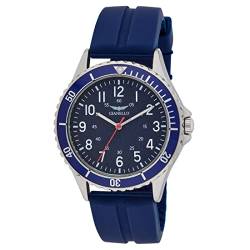 Gianello Vinci Herren-Armbanduhr aus Silikon (GNL7786), Blau von Gianello