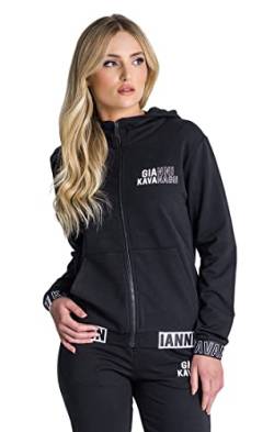 Gianni Kavanagh Damen Black Edge Zip Jacket Jacke, XL von Gianni Kavanagh