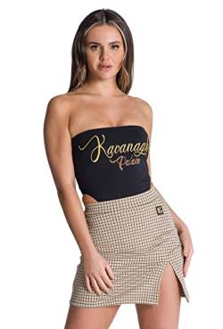 Gianni Kavanagh Damen Black Palace Body T-Shirt, S von Gianni Kavanagh