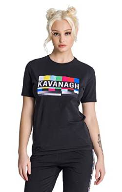 Gianni Kavanagh Damen Black Signs Regular Tee T-Shirt, schwarz, Large von Gianni Kavanagh