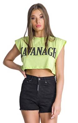 Gianni Kavanagh Damen Green Kavanagh Tee T-Shirt, grün, Large von Gianni Kavanagh