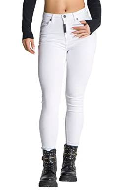 Gianni Kavanagh Damen White GK Skinny Jeans, XL von Gianni Kavanagh