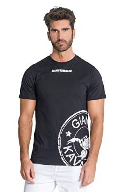 Gianni Kavanagh Herren Black Anarchy Scorpio Tee T-Shirt, schwarz, S von Gianni Kavanagh