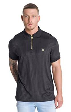 Gianni Kavanagh Herren Black Gk Iron Polo-Shirt, schwarz, XL von Gianni Kavanagh