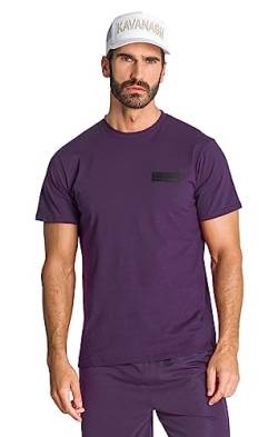 Gianni Kavanagh Herren Lila Id Tee T-Shirt, Violett, XS von Gianni Kavanagh