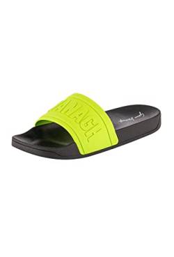 Gianni Kavanagh Herren Neon Yellow Kavanagh Sliders Slide Sandalen, Neongelb, 42 EU von Gianni Kavanagh