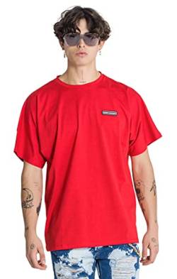 Gianni Kavanagh Herren Red Hype Oversized Tee T-Shirt, Rot, L von Gianni Kavanagh