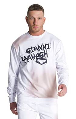 Gianni Kavanagh Herren Weiß (Camden Sweat, XL von Gianni Kavanagh