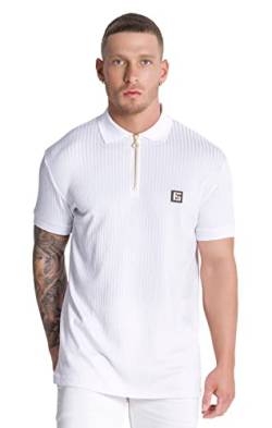 Gianni Kavanagh Herren White Gk Iron Polo-Shirt, weiß, XXL von Gianni Kavanagh