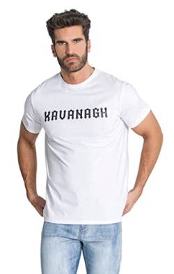 Gianni Kavanagh Herren White Hype Kavanagh Tee T-Shirt, weiß, S von Gianni Kavanagh