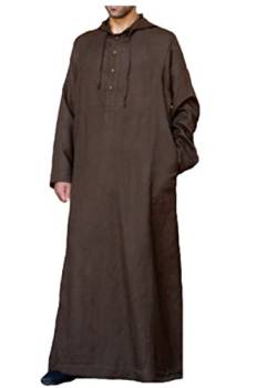 Ramadan Muslimische Herrenbekleidung Jubba Thobe Langes Kleid Pakistan Dubai Arab Djellaba Kaftan Abaya Islamische Gebetsrobe Anbetungsservice Wie Bild 4 XL von Gienergy