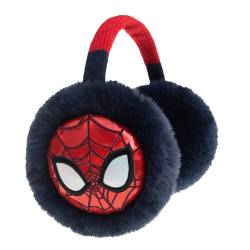 Gifts Treat Jungen Ohrenschützer Spinne Ohrenschützer Kinder Winter Wärmer im Tierdesign Flauschig Warme Ohrenschützer für Kleinkind Jungen Mädchen, Schwarz & rote Spinne, Einheitsgröße von Gifts Treat