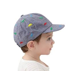 Gifts Treat Kinder Baseball Cap Jungen Basecap Kinder Sonnenhut Hüte Mädchen Sommer Snapback Caps Tier Design Mützen, DinoEm1 Gr. 50 cm/2-4 Jahre von Gifts Treat