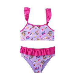 Mädchen Badeanzug Bikini Sommer Schwimmen Sport Bademode Mädchen Hawaiian Schwimmanzug UV Schutz Blickdicht Chlorresistent Anti Pilling, Rose,8 Jahre von Gifts Treat