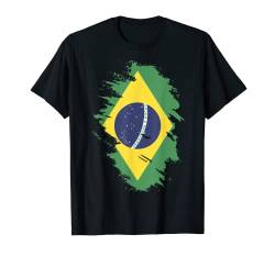Nationalflagge von Brasilien Souvenir Geschenk für Männer Frauen T-Shirt von Gifts and Souvenirs for Brazilians