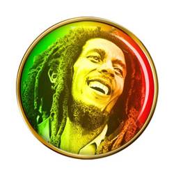 Bob Marley Anstecknadel von Giftshop UK