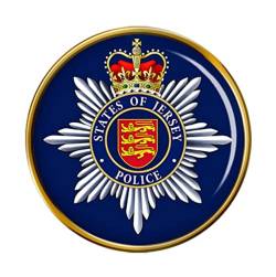 States of Jersey Police Pin Badge von Giftshop UK