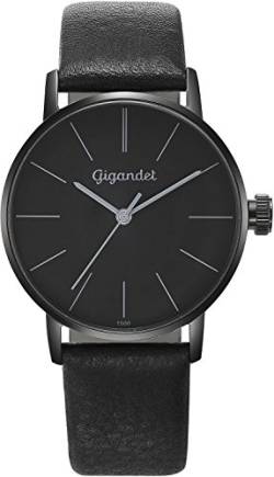 Gigandet Damen-Armbanduhr Quarzwerk Analog mit Lederarmband G43-011 von Gigandet