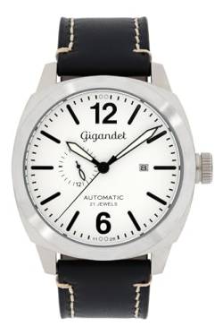 Gigandet Herren Analog Japanisches Automatikwerk Uhr mit Leder Armband VNAG16-008 von Gigandet