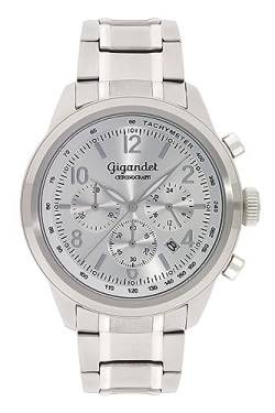 Gigandet Herren Analog Japanisches Quarzwerk Uhr mit Edelstahl Armband AVG25-02 von Gigandet