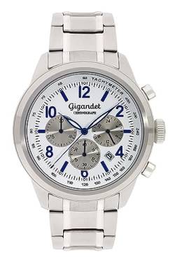 Gigandet Herren Analog Japanisches Quarzwerk Uhr mit Edelstahl Armband AVG25-05 von Gigandet