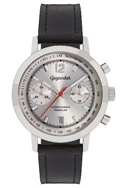 Gigandet Herren Analog Japanisches Quarzwerk Uhr mit Leder Armband AVG10-01 von Gigandet