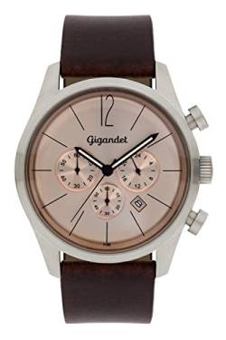 Gigandet Herren Analog Japanisches Quarzwerk Uhr mit Leder Armband AVG13-04 von Gigandet