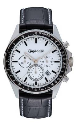 Gigandet Herren Analog Japanisches Quarzwerk Uhr mit Leder Armband AVG3-02 von Gigandet